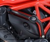 R&G CP0368BL Aero padací chrániče DUCATI Monster 821/1200 černé